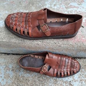 Stacy Adam's leather huarache sandal size 12